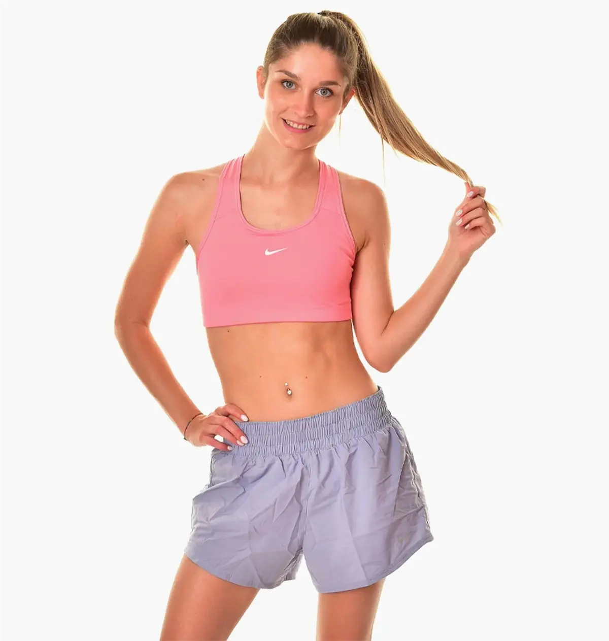 Спортивный топ женской Nike Medium-Support 1-Piece Pad Sports Bra