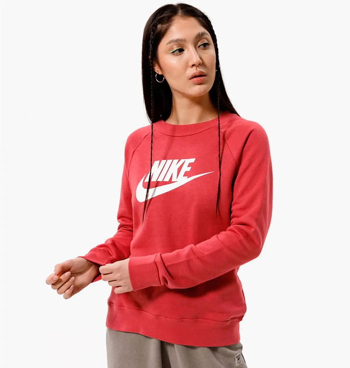Кофта жіночі Nike Sportswear Essential Red