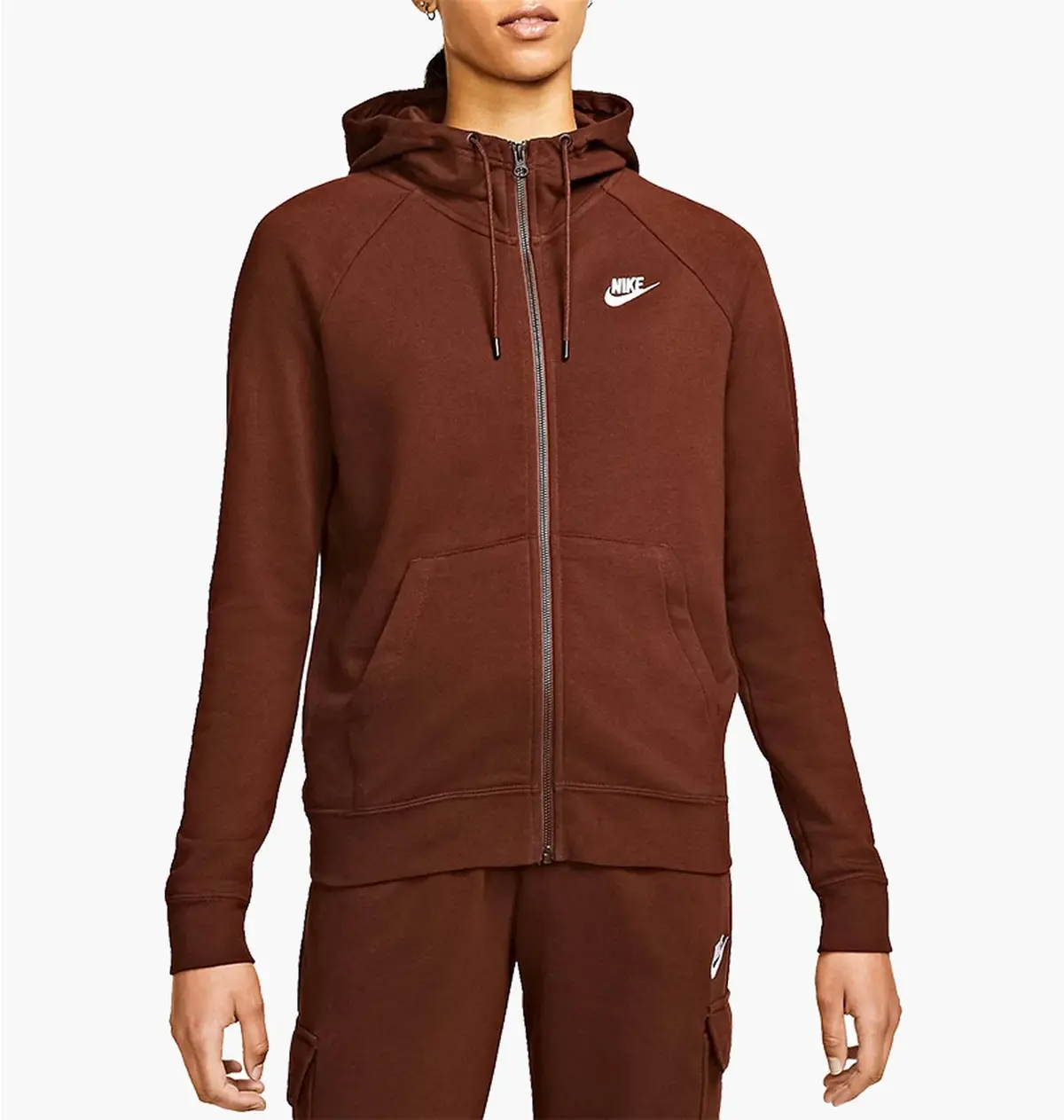 Кофта женские Nike Nsw Essntl Hoodie Fz Flc (