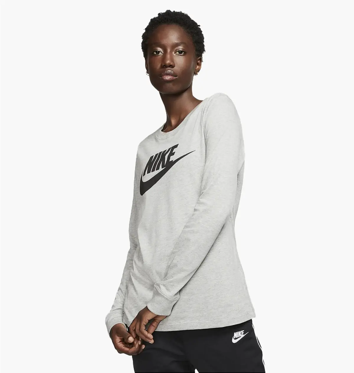 Кофта жіночі Nike Womens Long-Sleeve T-Shirt Grey