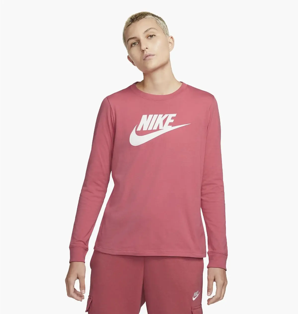 Кофта жіночі Nike Womens Long-Sleeve T-Shirt Pink