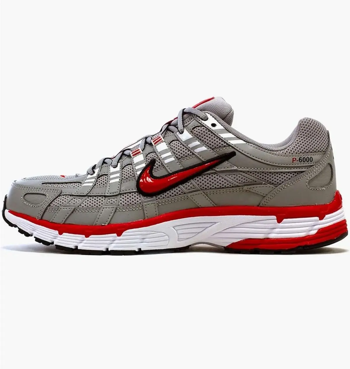 Кросівки чоловічі Nike P-6000 Flat Silver/Red