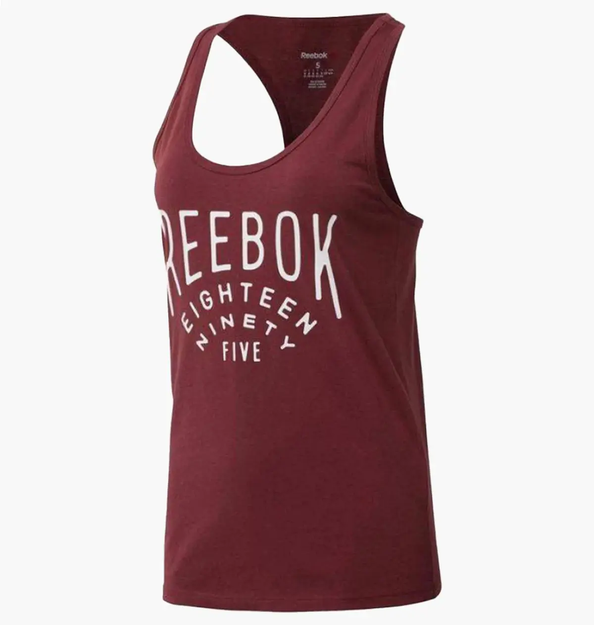 Майка женская Reebok Simple Racer Tank Bordo