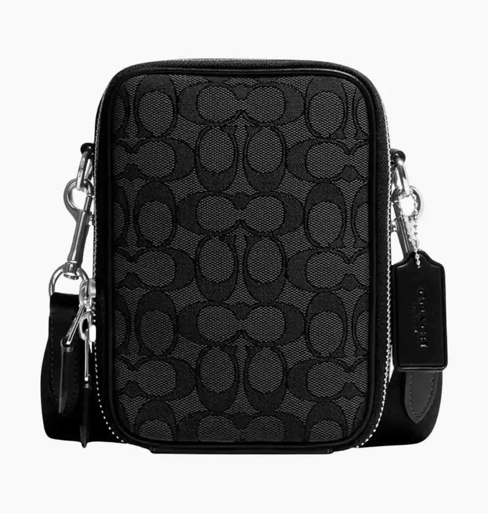 Сумка через плече Coach Stanton In Signature Black