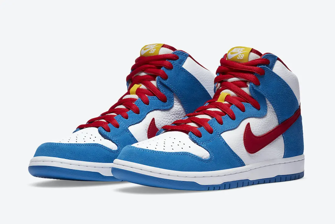 Кросівки чоловічі Nike Sb Dunk High “Doraemon”