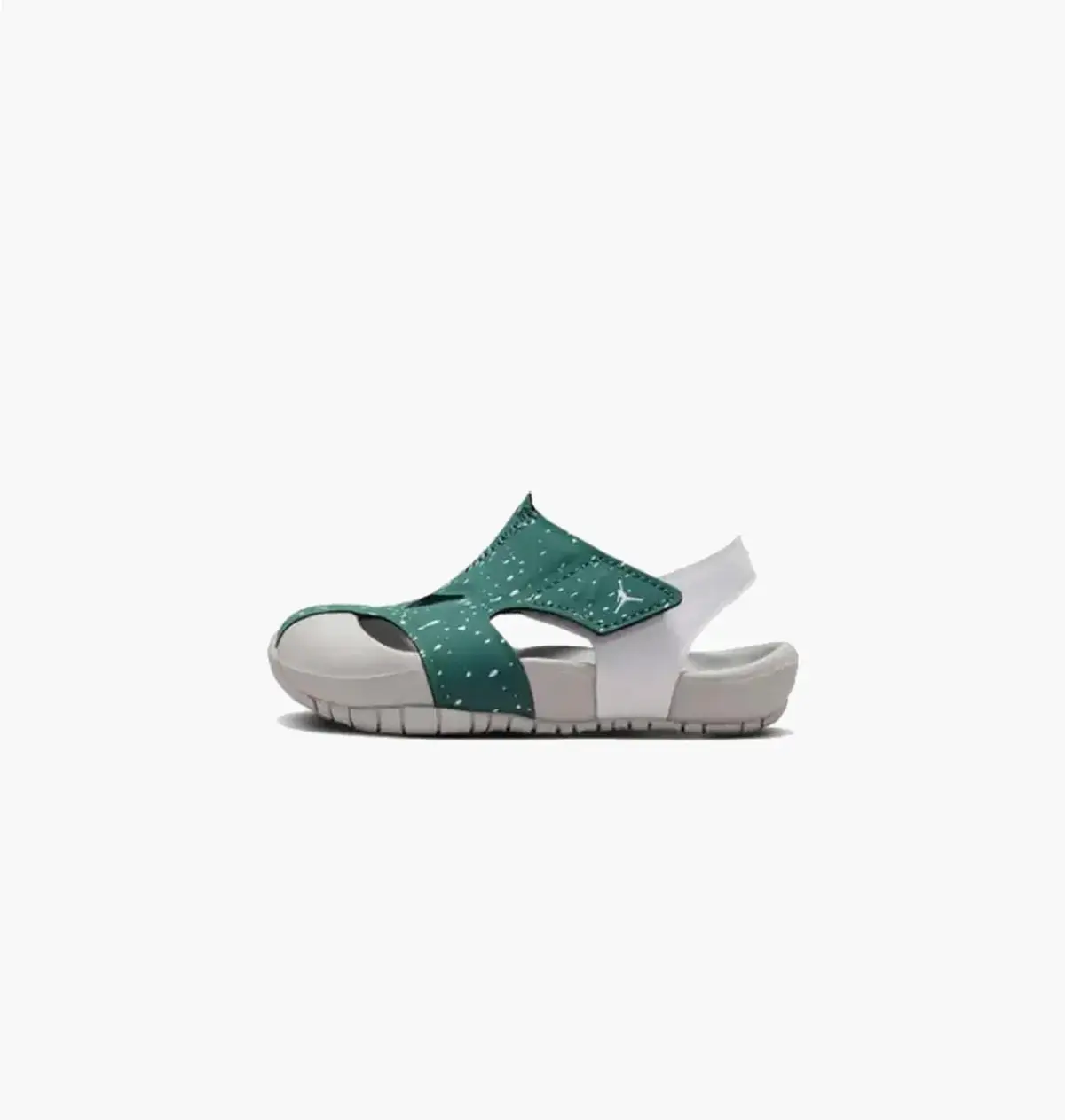 Тапочки детские Jordan Flare Green