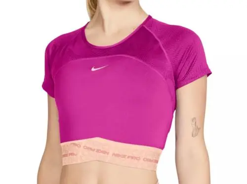 Спортивный топ женской Nike Pro Dri-Fit Women's Short-Sleeve Top