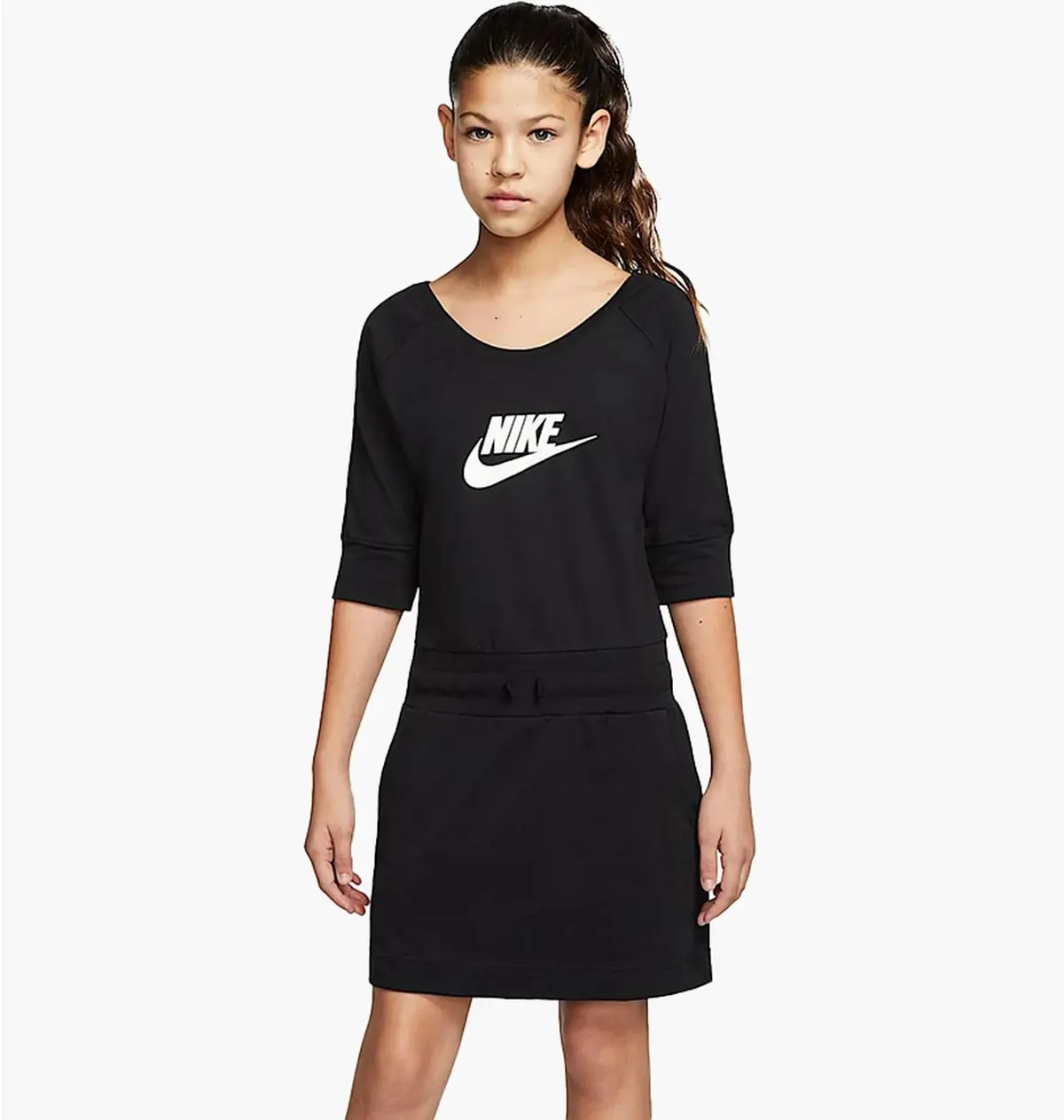 Спортивний костюм дитячий Nike Sportswear Swoosh Black