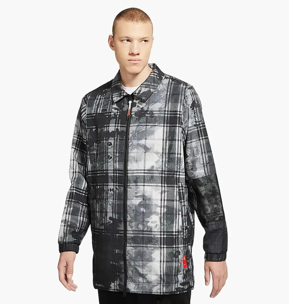 Куртка чоловіча Nike Kyrie Lightweight Printed Jacket Black