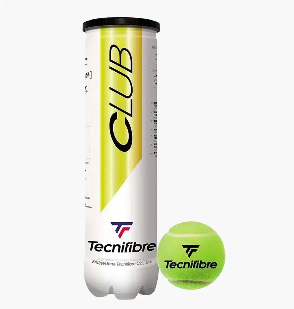 Тенісний м'яч Tecnifibre Club 4В