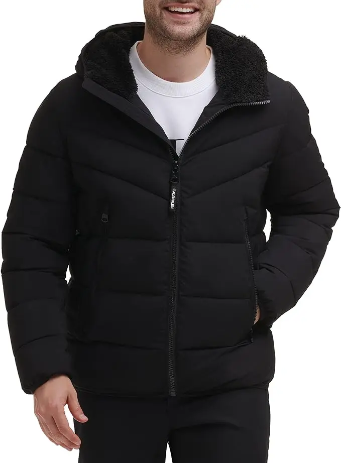 Куртка чоловіча Calvin Klein Winter Coat - Puffer Stretch Jacket