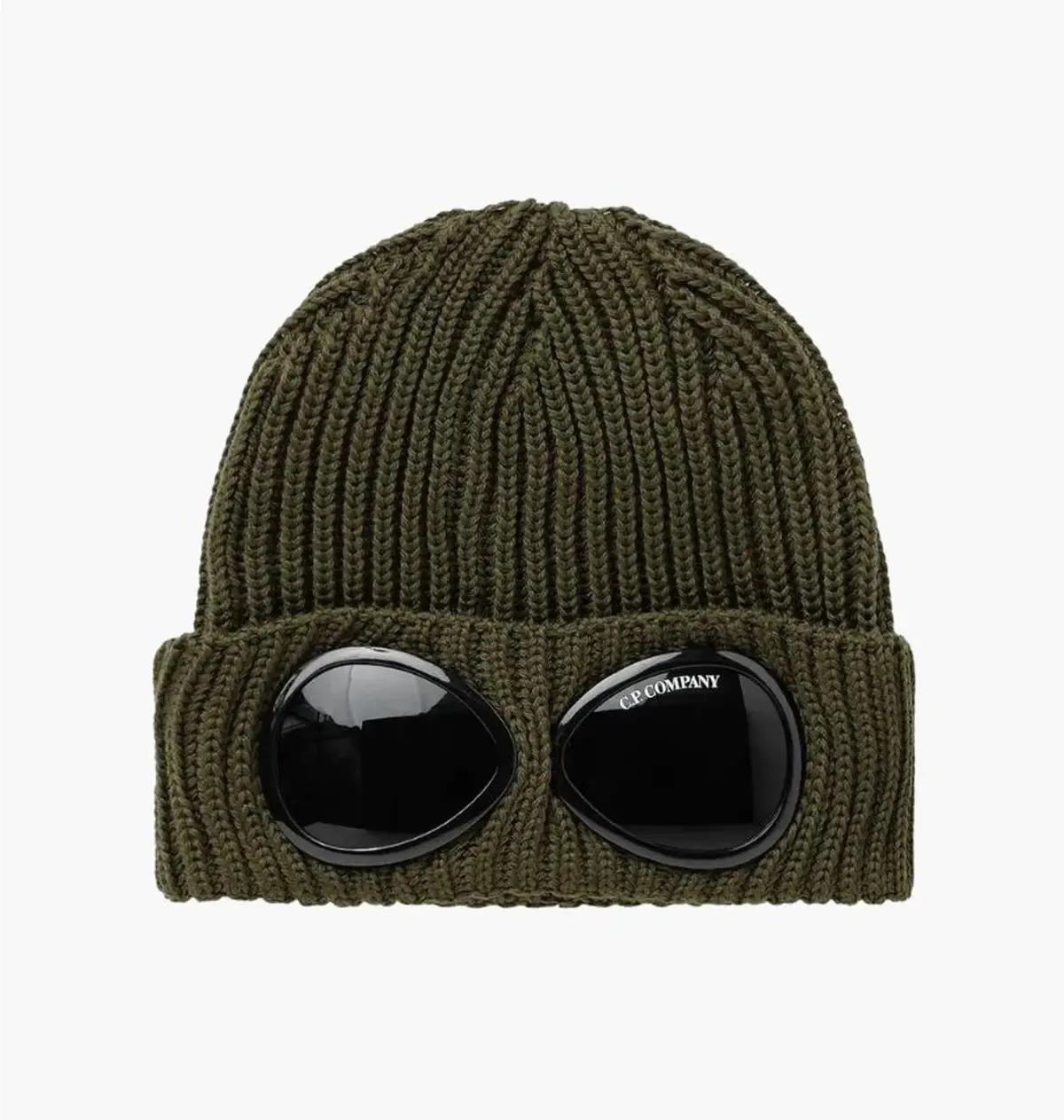 Шапка Cp Company Goggle Beanie Green