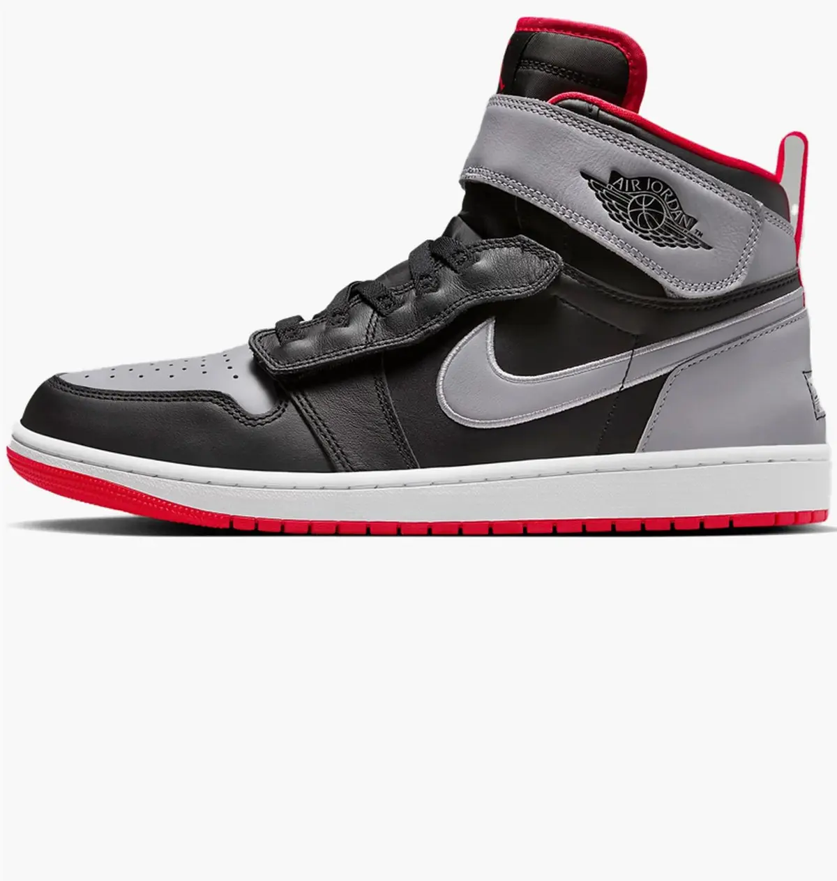 Кросівки чоловічі Jordan 1 Hi Flyease Black/Grey