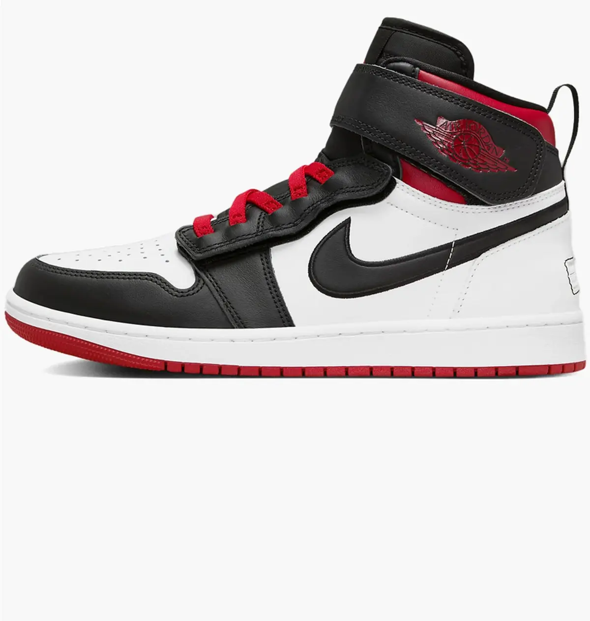 Кросівки чоловічі Jordan Air 1 Hi Flyease Black/White