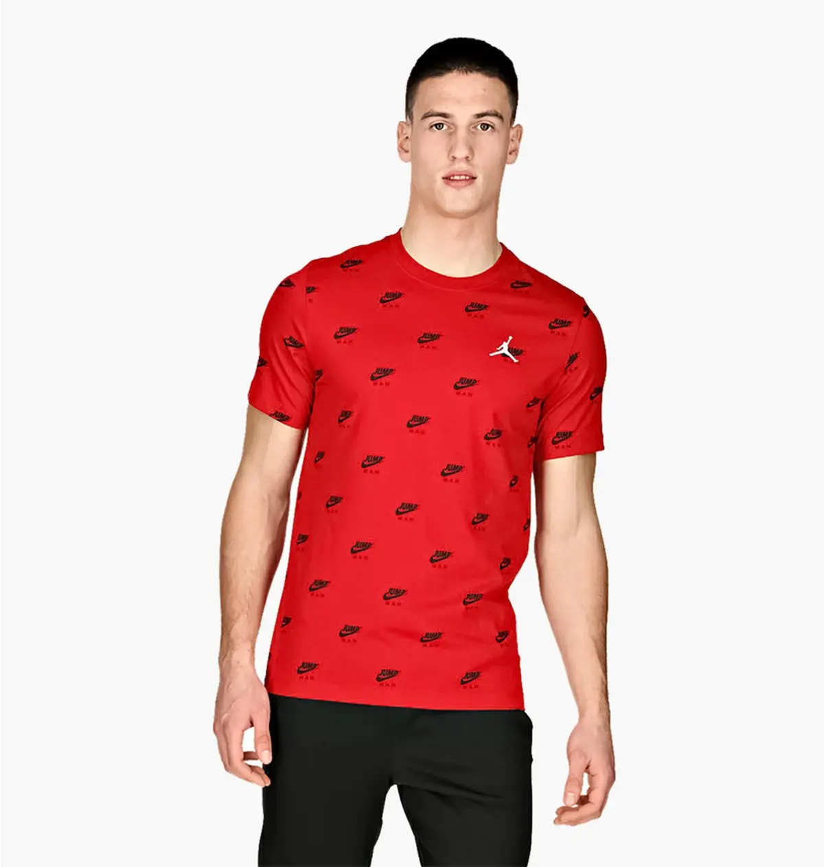 Футболка чоловіча Jordan Jumpman Aop Ss Crew Red