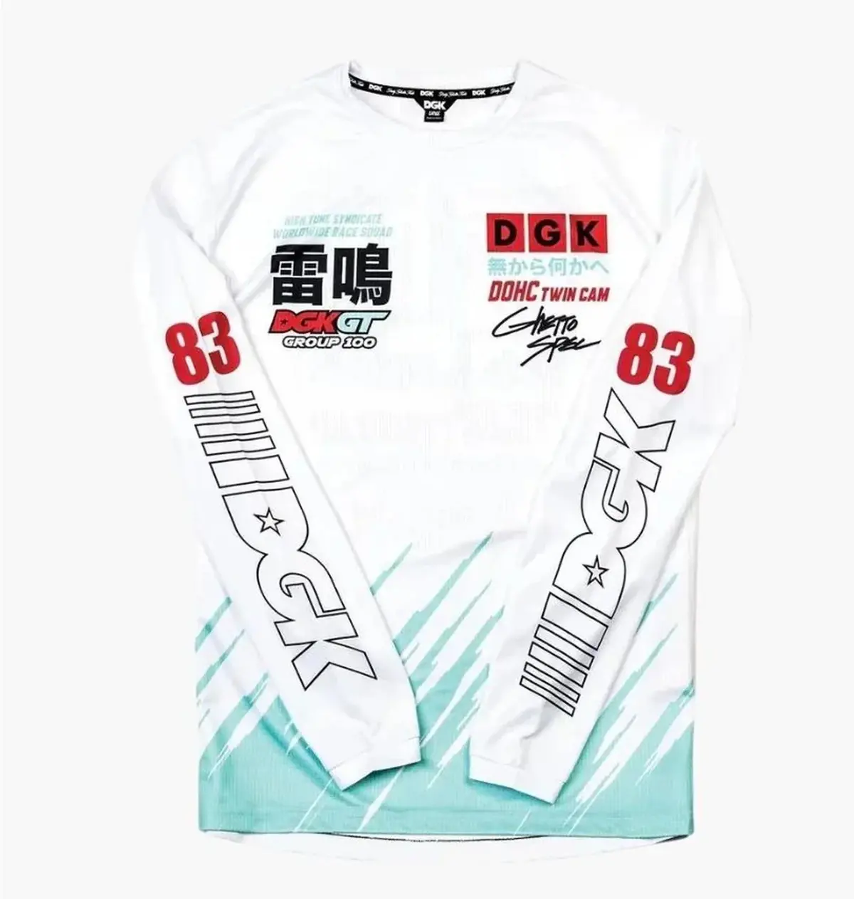Кофта чоловіча Dgk Turbine Racing White