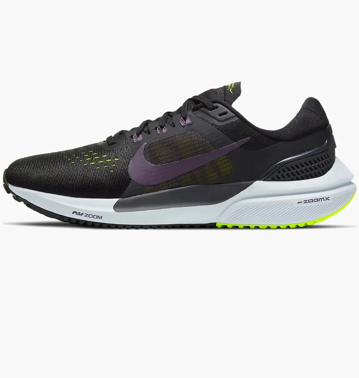 Кроссовки для бега женские Nike Air Zoom Vomero 15 'Black Green Purple'