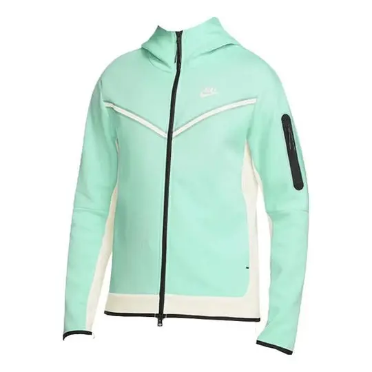 Кофта чоловіча Nike Sportswear Tech Fleece Hoodie 'Mint Foam Sail'