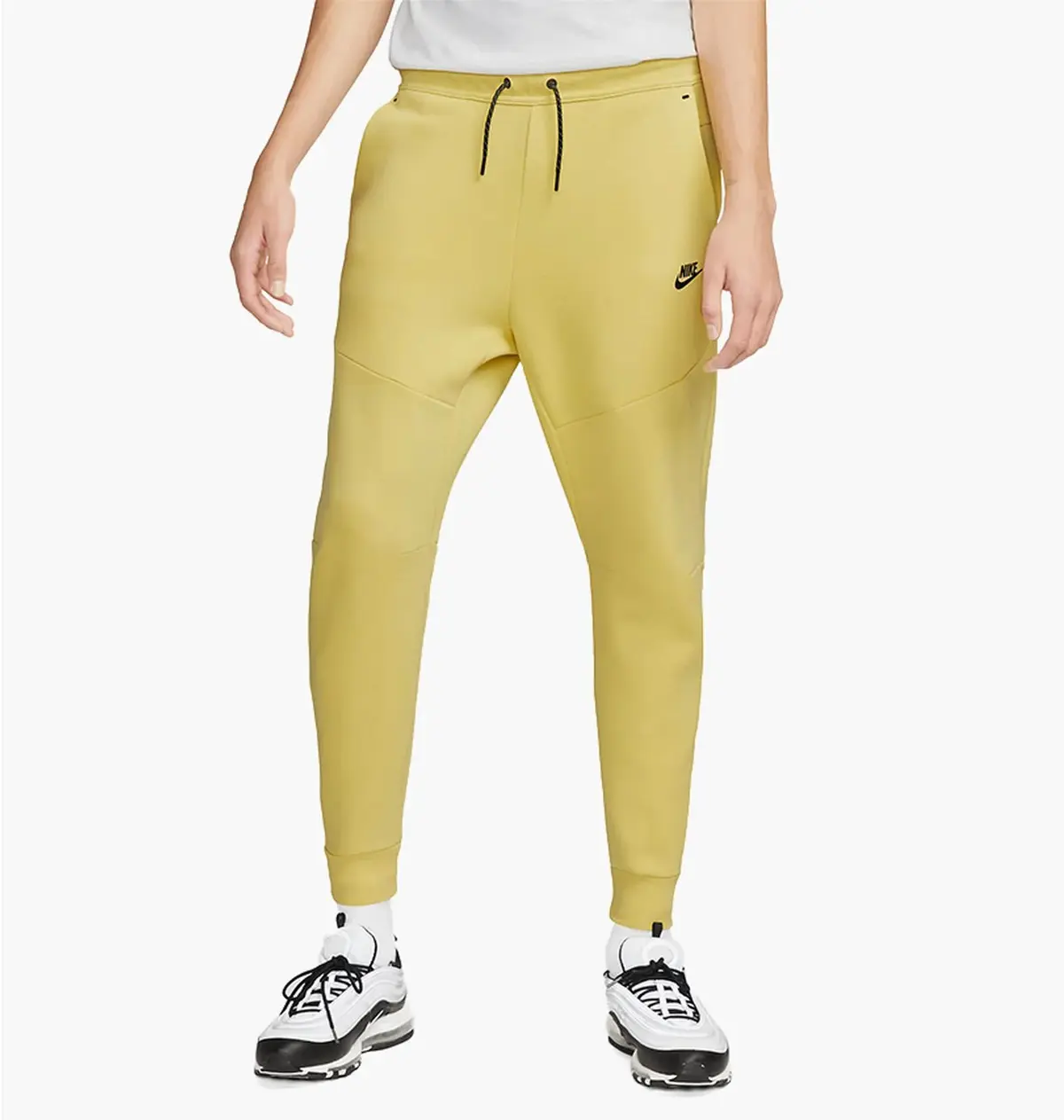 Брюки мужские Nike Sportswear Tech Fleece Yellow
