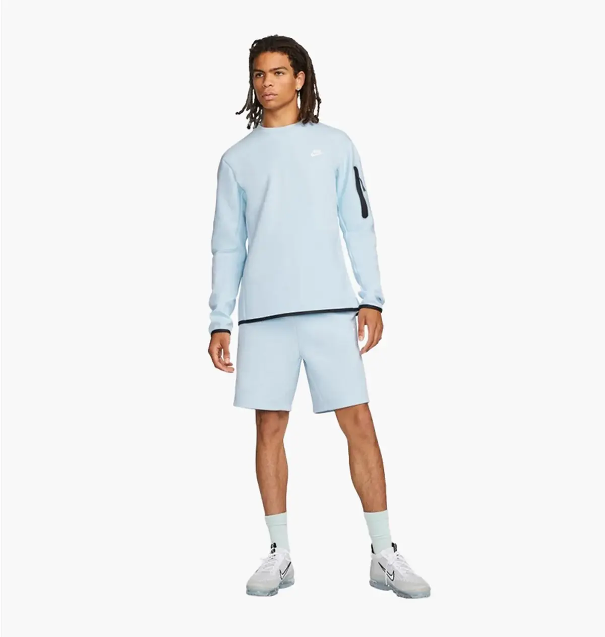Кофта чоловіча Nike Tech Fleece Sweatshirt Blue