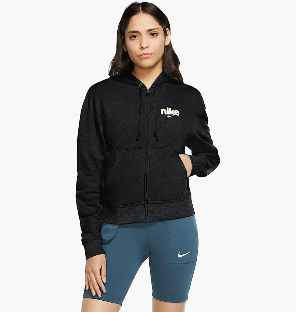 Кофта жіночі Nike Fleece Varsity Black