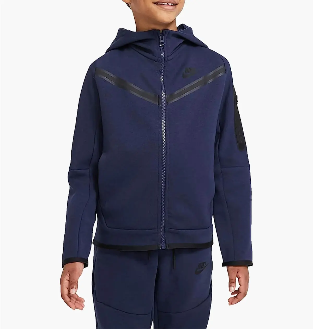 Свитер детской Nike B Nsw Tch Flc Fz