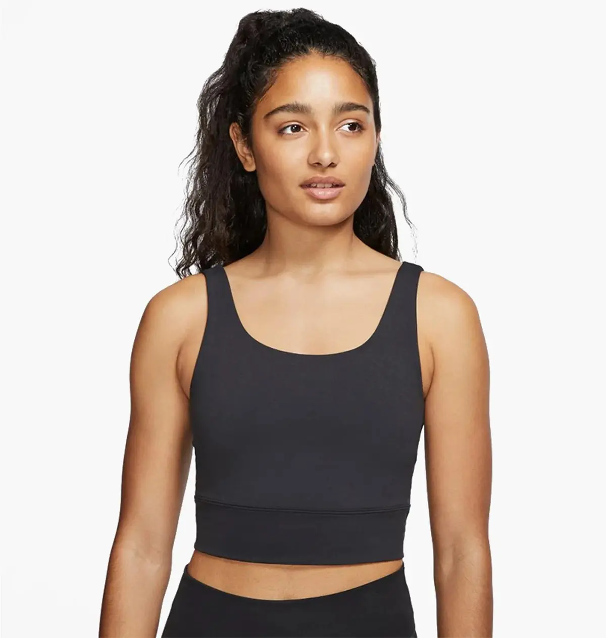 Спортивный топ женской Nike Yoga Luxe Crop Tank