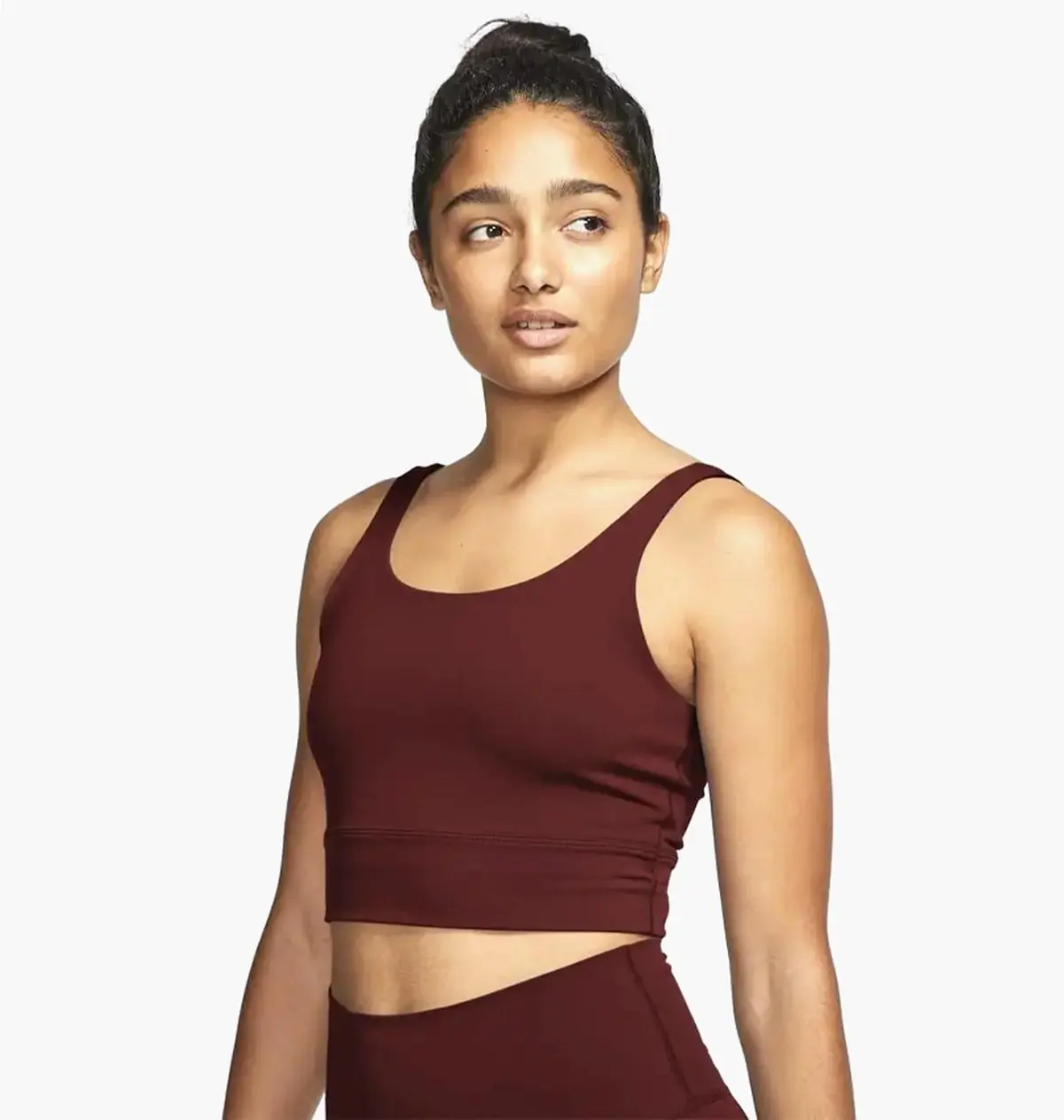 Спортивный топ женской Nike Yoga Luxe Crop Tank