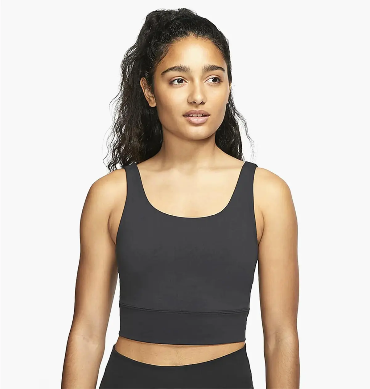 Спортивный топ женской Nike Yoga Luxe Crop Tank