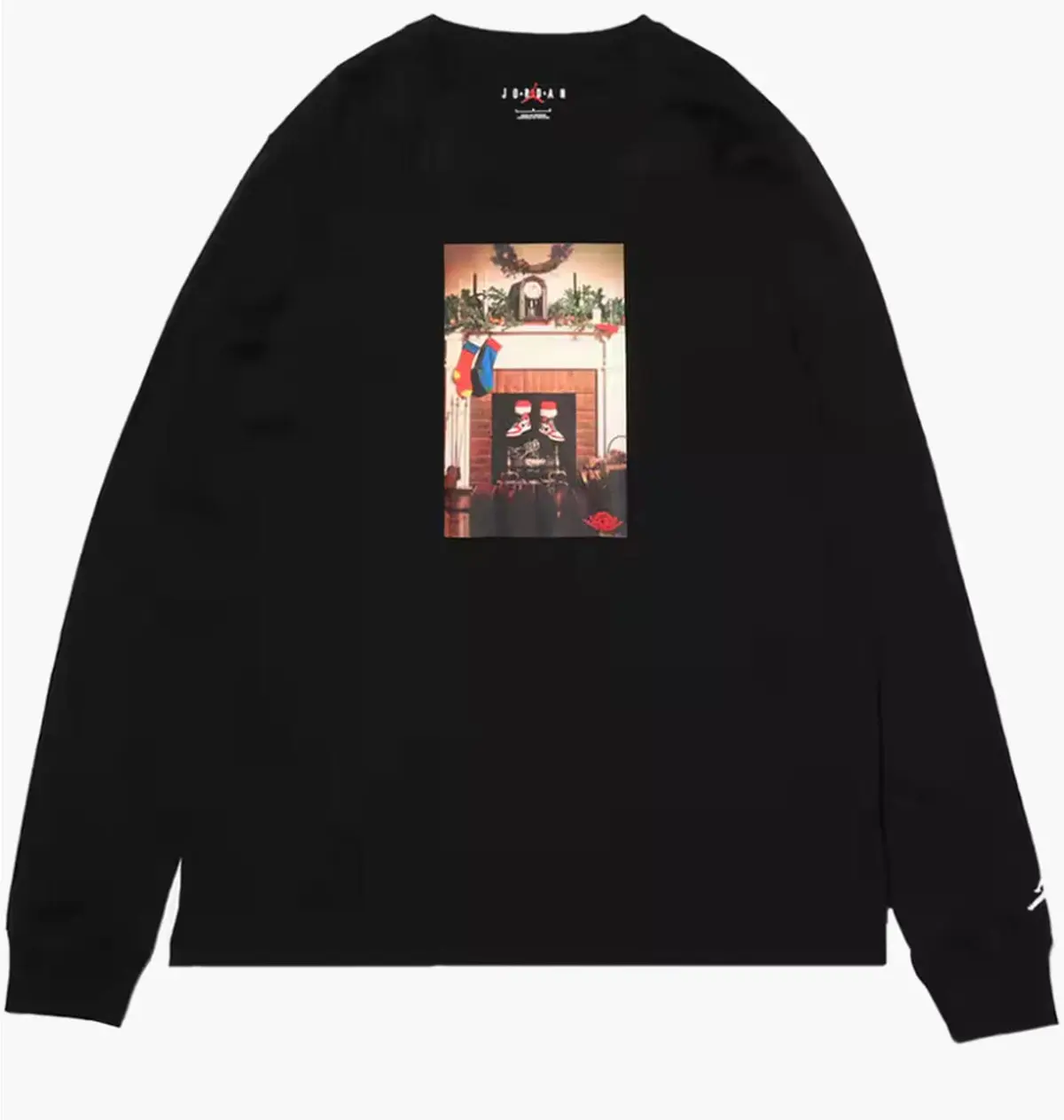 Кофта унісекс Jordan J Jm Ls Chimney Crew Black