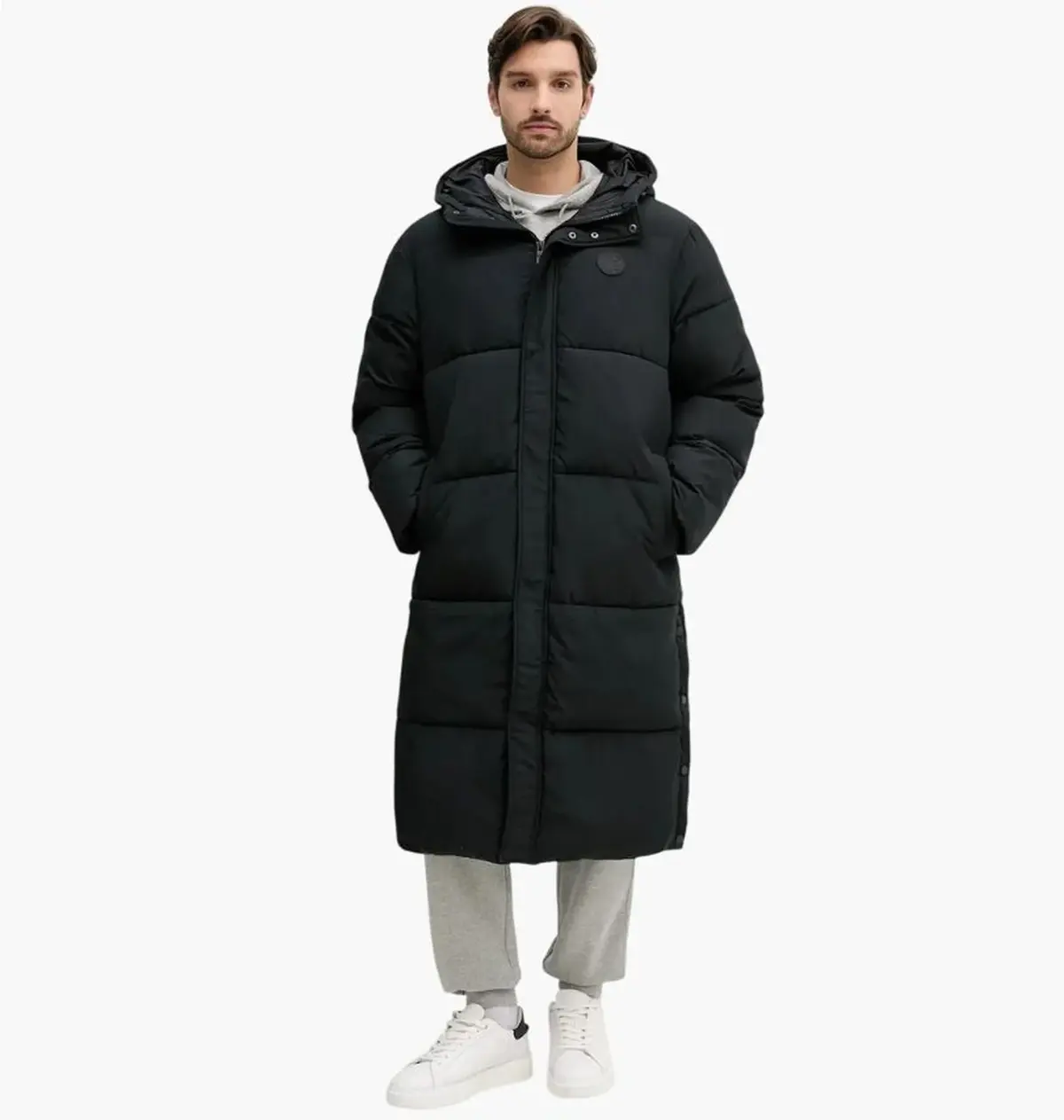 Куртка мужская Converse Long Black
