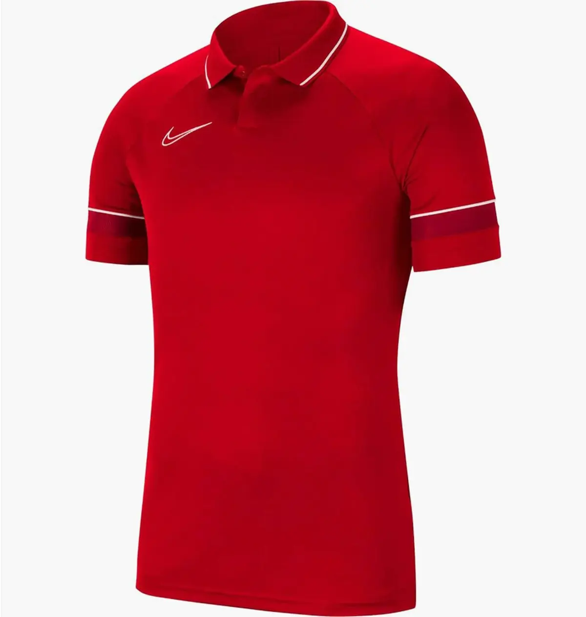 Футболка чоловіча Nike Academy 21 Dry Ss Polo Red Cw6104-657