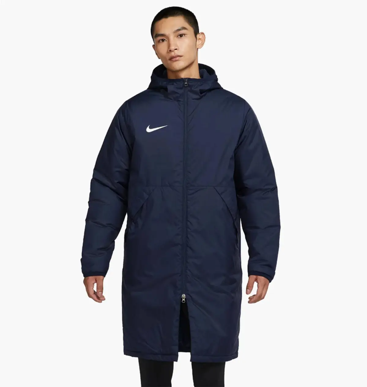 Куртка чоловіча Nike Team Park 20 Obsidian/White
