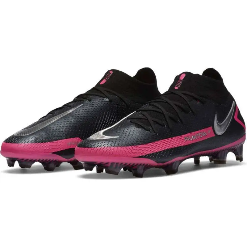 Бутси чоловічі Nike Phantom Gt Elite Df Fgblack Pink Blast