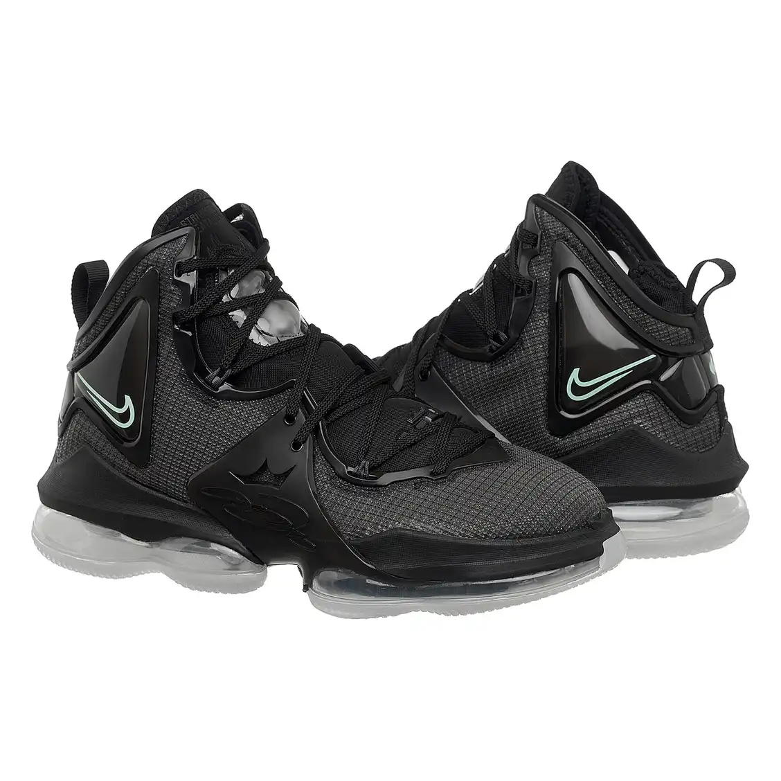 Кросівки чоловічі Nike Lebron Xix Black Green Glow