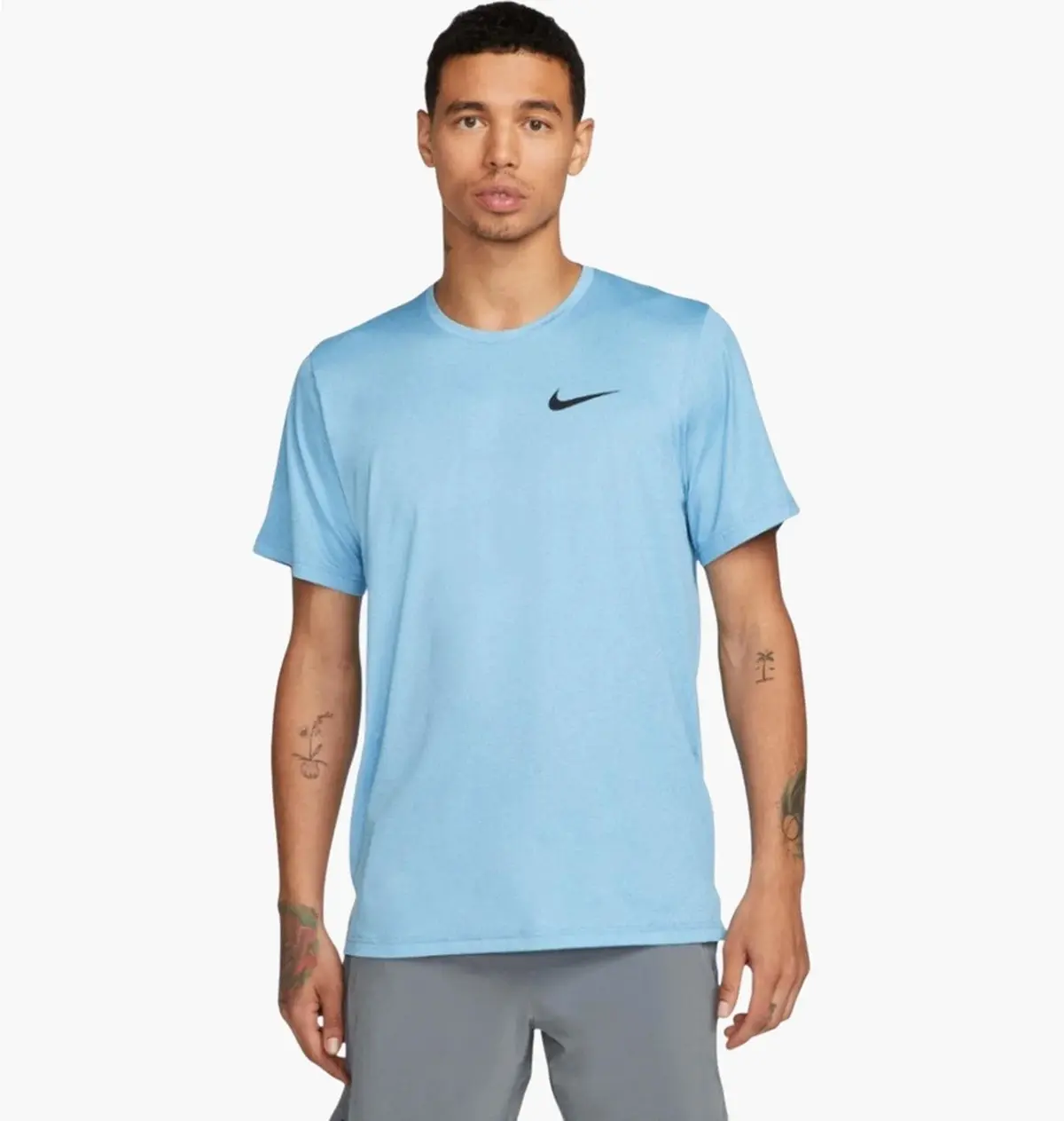Футболка мужская Nike Pro Dri-Fit Light Blue