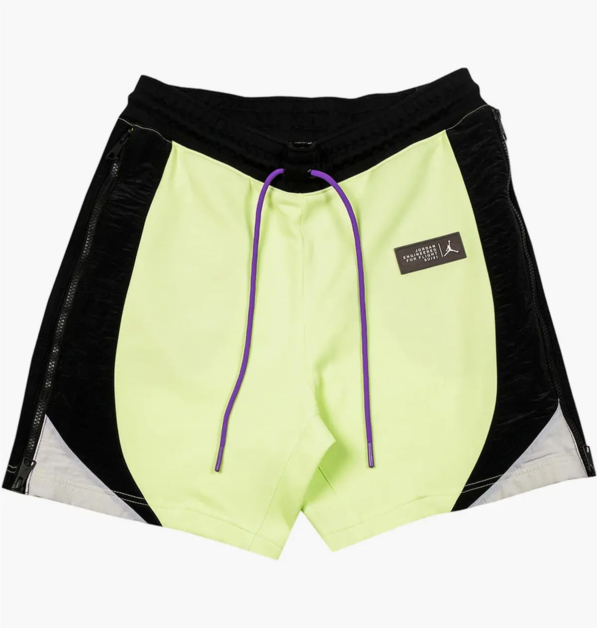 Шорти чоловічі Jordan 23 Engineered Fleece Shorts Lime Green/Black