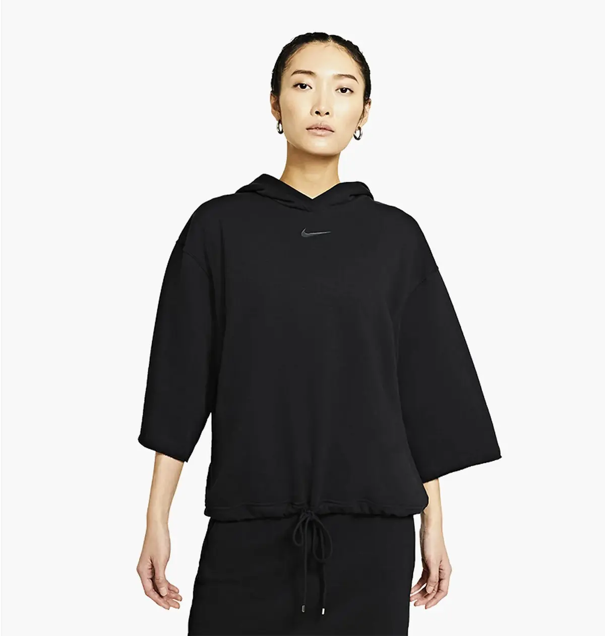 Кофта жіночі Nike W Nsw Icn Clsh Ss Hoodie Ft Black
