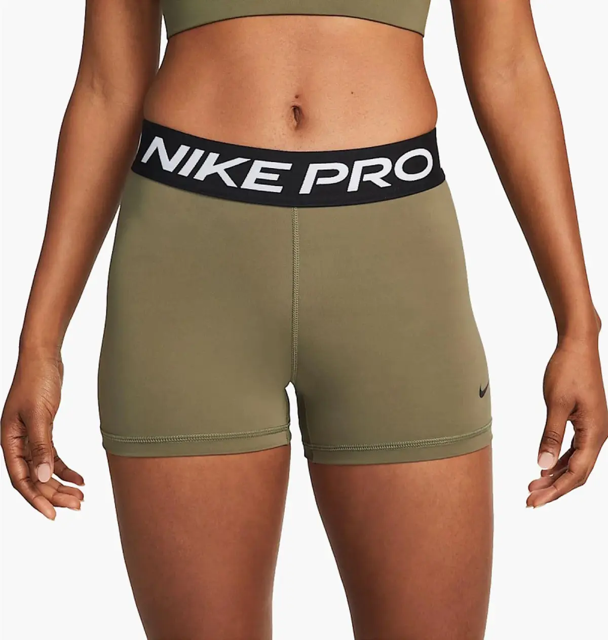 Шорты женские Nike 365 Short 3In Olive