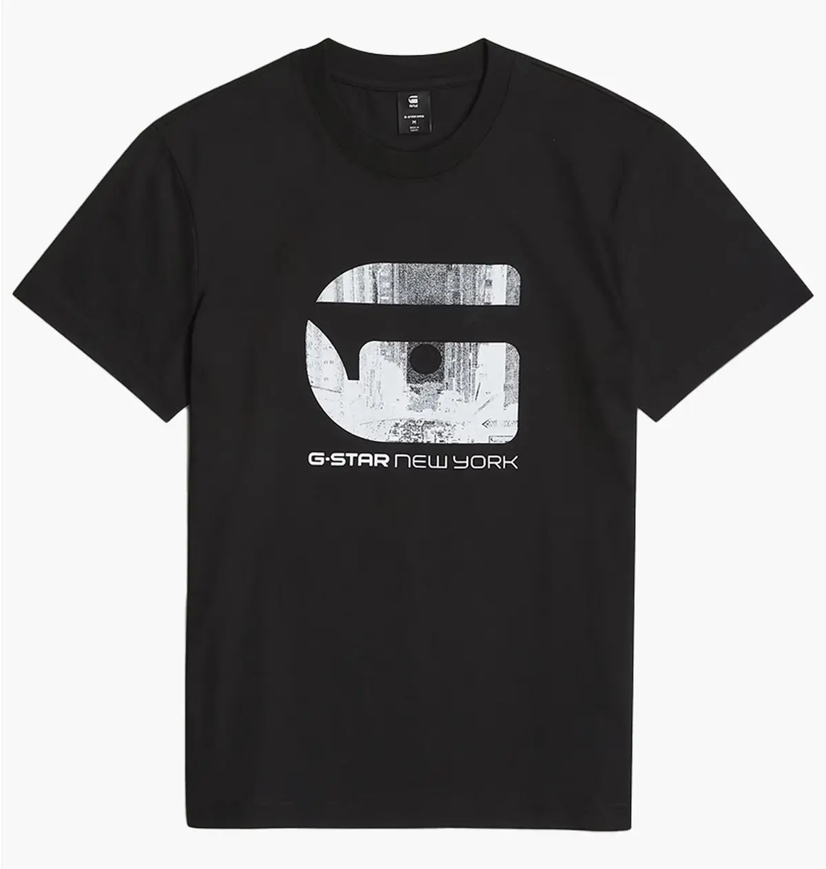 Футболка мужская G-Star Raw New York Rt Ts Dk Black