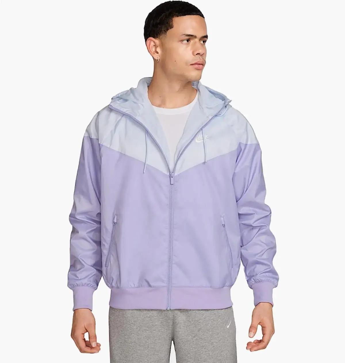 Вітровка чоловіча Nike Sportswear Heritage Windrunner Violet