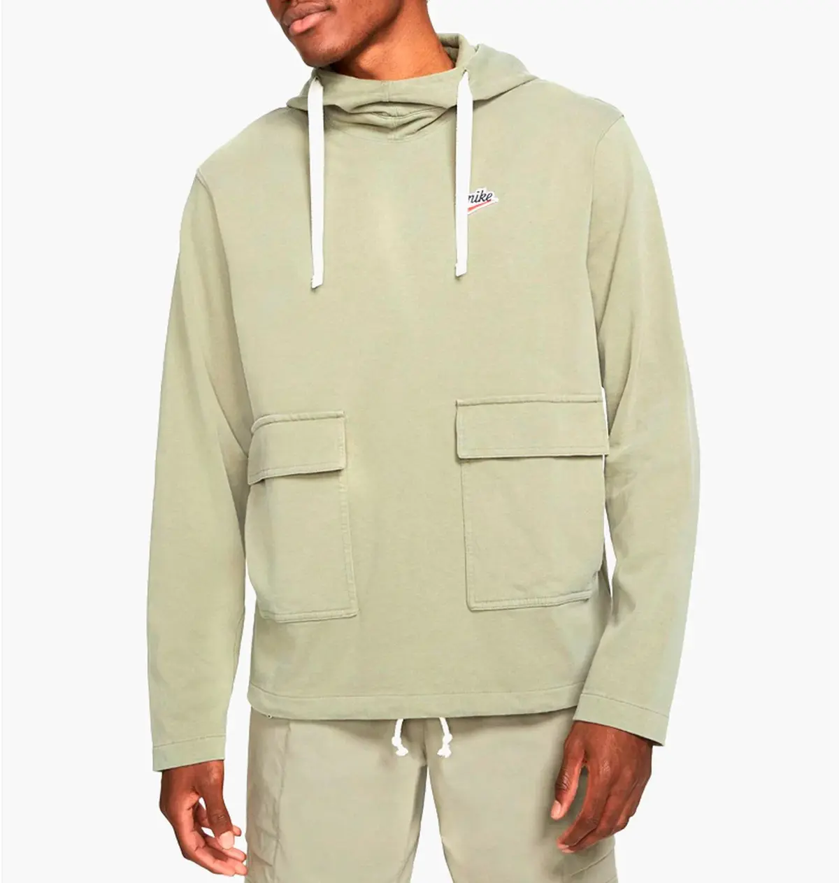 Кофта мужская Nike Heritage Popover Jacket Light Army