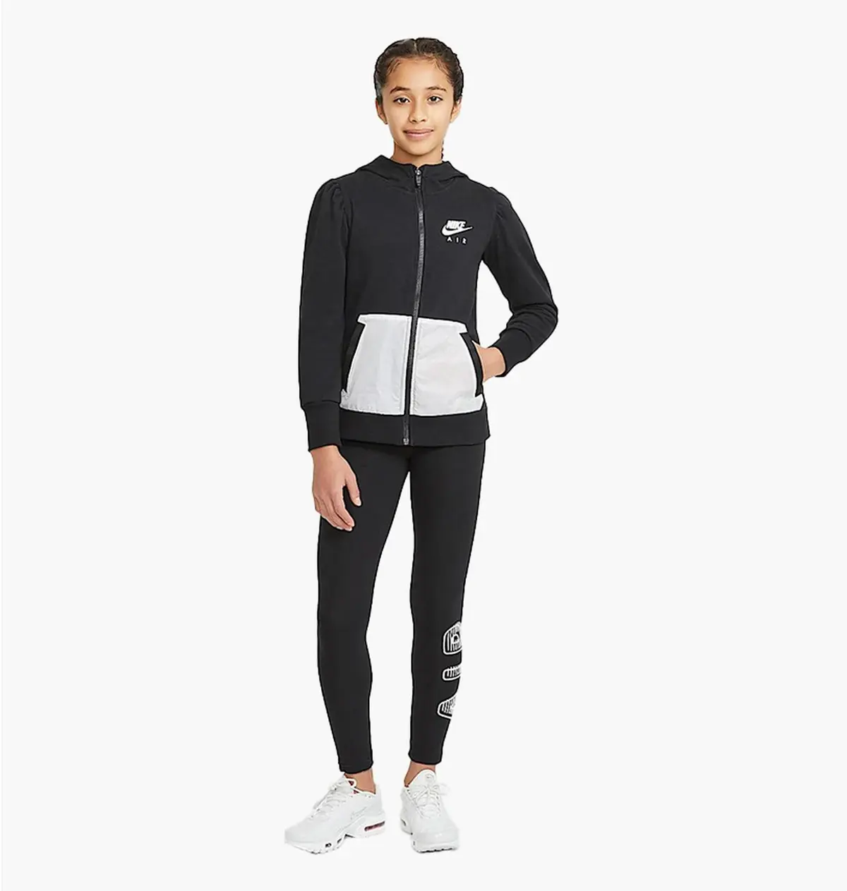 Спортивний костюм дитячий Nike Nsw Air Ft Fz Black