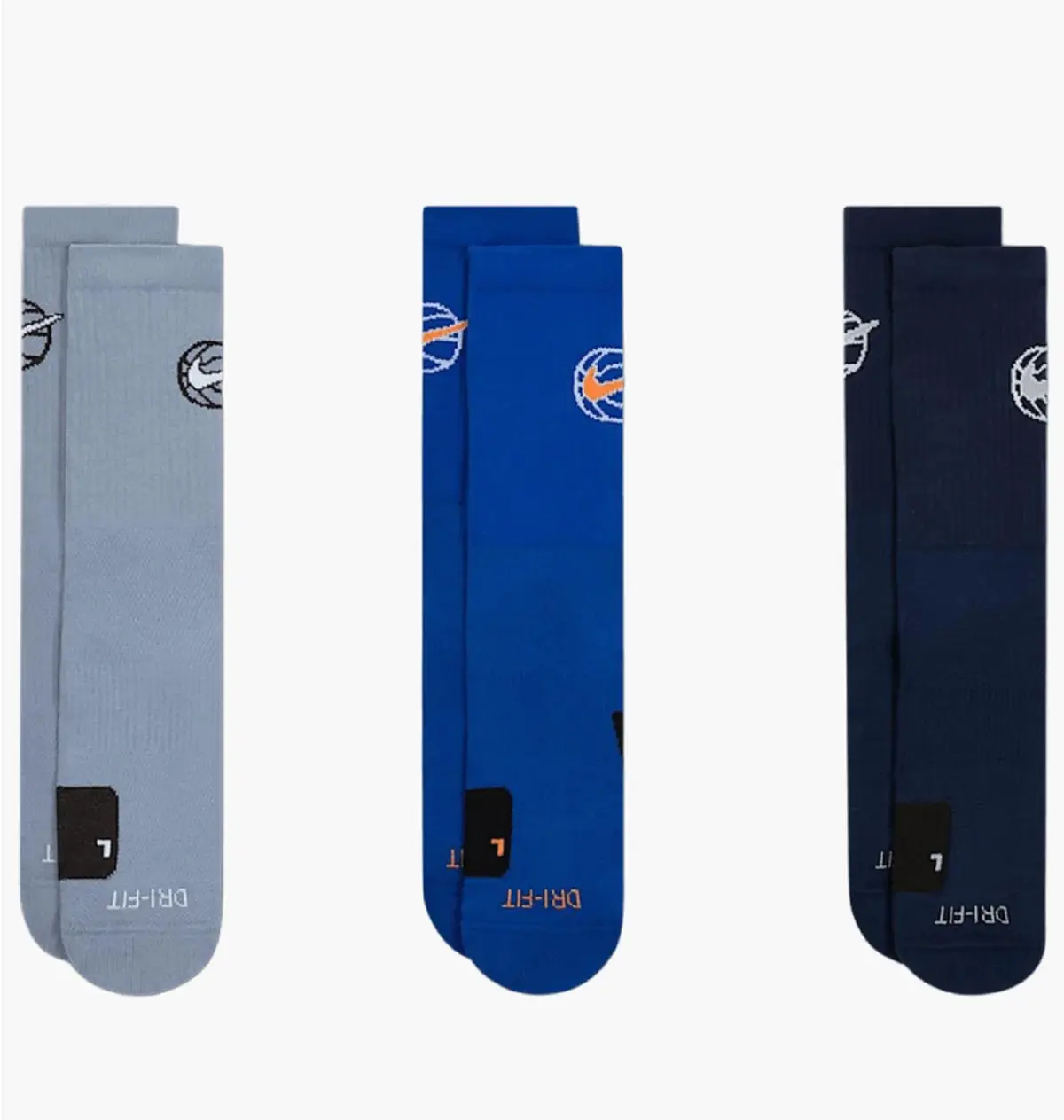 Шкарпетки Nike Everyday Crew Basketball Multi (3 )