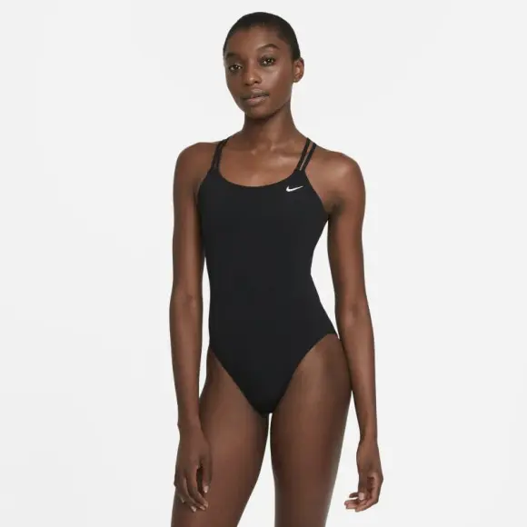 Купальник закритий жіночий Nike Hydrastrong Solid Women's Spiderback 1-Piece