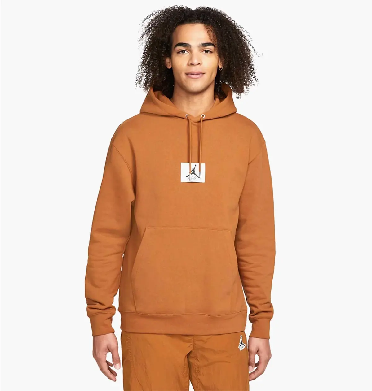 Кофта чоловіча Jordan M J Ess Stmt Flc Po Orange