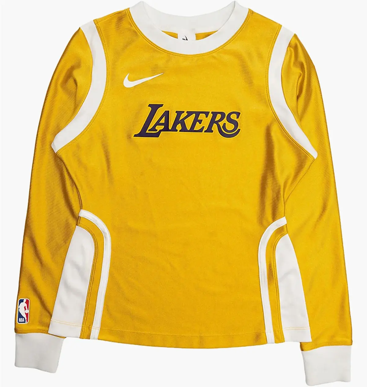 Кофта жіночі Nike W Nrg Ir Top Los Angeles Lakers Long Sleeves Tee Yellow