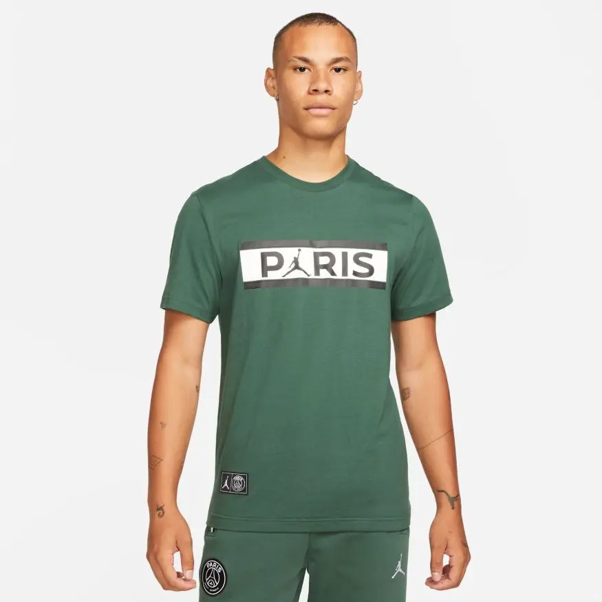 Футболка чоловіча Jordan Paris Saint-Germain Tee Green