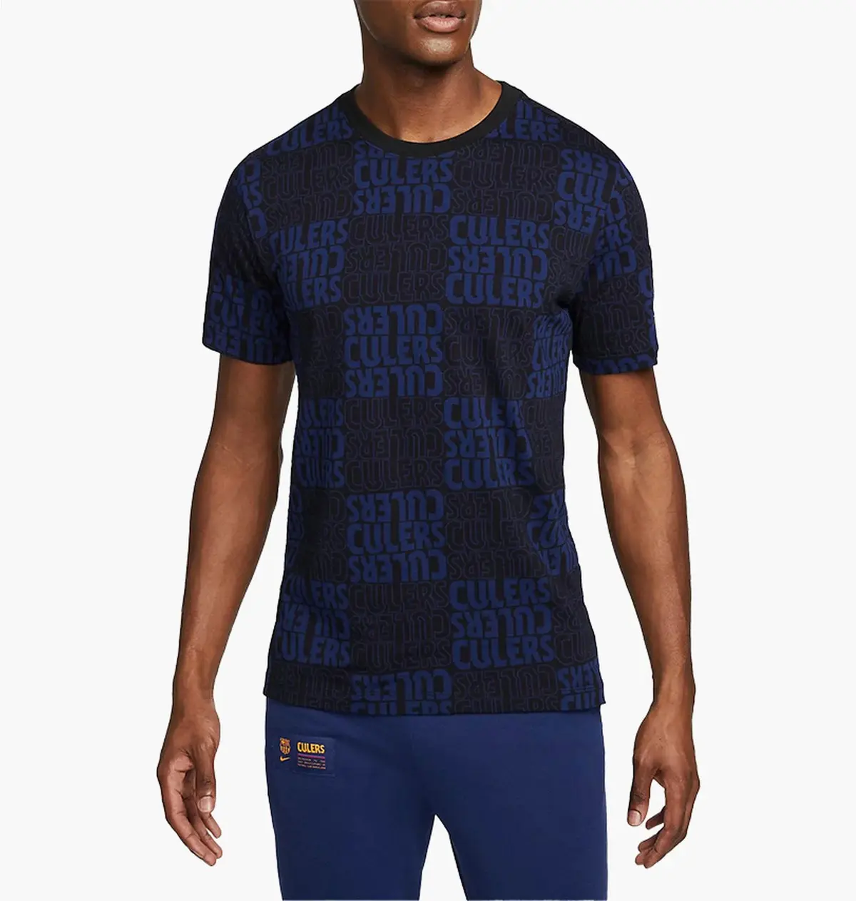 Футболка чоловіча Nike Fc Barcelona T-Shirt Blue/Black