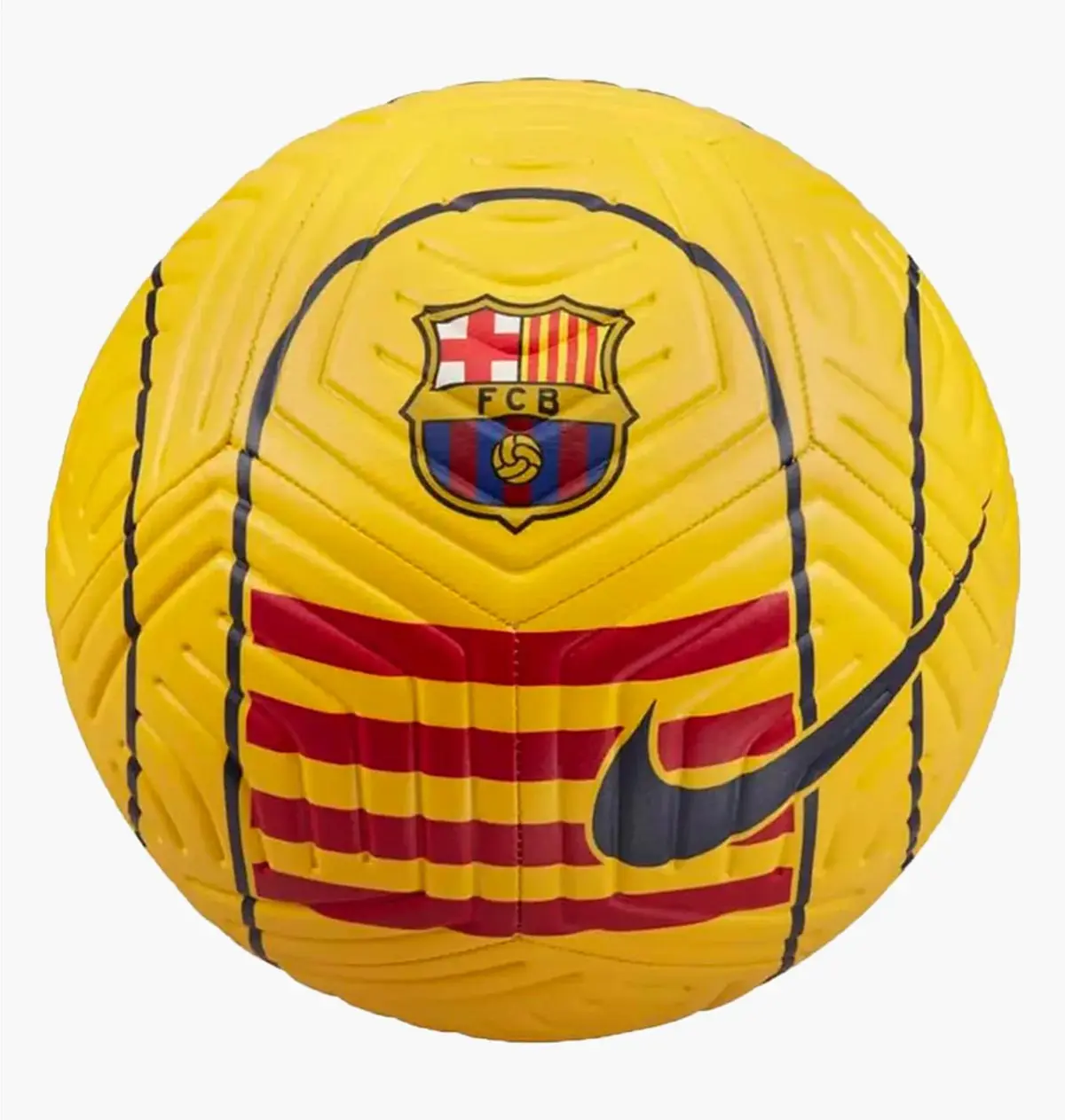 Футбольний м'яч Nike Fcb Strike Yellow